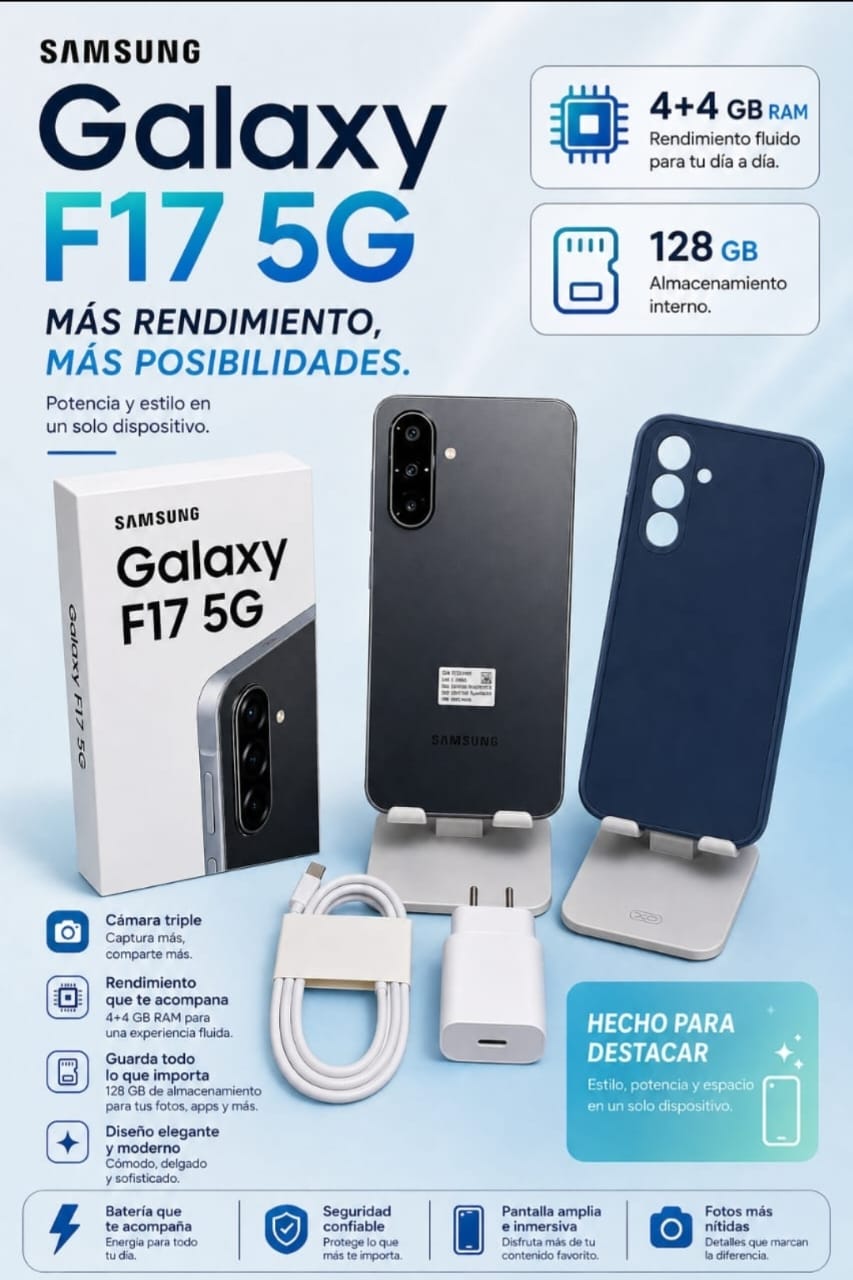 Smartphone Samsung Galaxy F17 5G